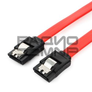 Кабель интерфейсный SATAIII 7pin/7pin, защёлка, 0,3м «Cablexpert»