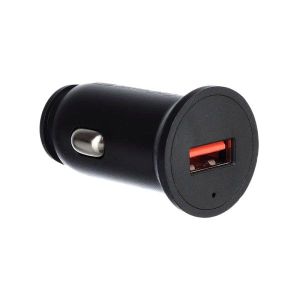 Автомобильный адаптер 1гн.USB, 3,0A 18Вт GPQC11-1U, черный «GoPower»