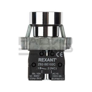 Кнопка XB2 желтая NO «Rexant»