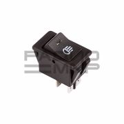 Переключатель автомобильный с индикацией ASW-17D on-off, 4 контакта 35A,12V (синий светодиод)