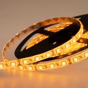 LED лента силикон,10 мм, IP65, SMD 5050, 60 LED/m, 12 V, цвет свечения желтый «Lamper»