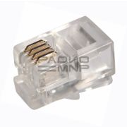 Коннектор 4P4C (RJ-9) CAT 3