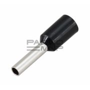 Наконечник штыревой втулочный изолированный чёрный F- 8мм 1.5мм.кв. (НШВи 1.5-8) «Rexant»