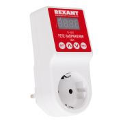 Реле напряжения «вилка-розетка» c дисплеем 16А «Rexant»