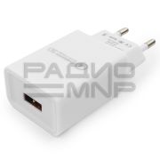 Адаптер постоянного тока 220В с выходом 1гн.USB 5V, 9V, 12V QC3.0 (белый) «Cablexpert»