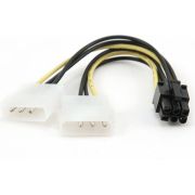 Разветвитель питания 2хMolex->PCI-Express 6pin, для подключения в/к PCI-Е (6pin) к б/п ATX «Cablexpert»