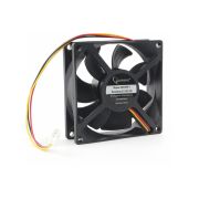 Вентилятор 12V  80x80x25мм, гидродинамический, 3 pin, провод 30 см «Gembird»