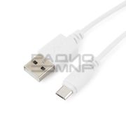 USB кабель для зарядки micro USB «Cablexpert» (белый, пакет) 1.8м