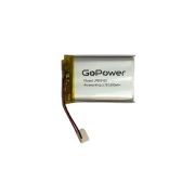 Аккумулятор Li-Pol LP883450 PK1 3.7V 1600mAh (толщ.8,8мм, шир.34мм, дл.50мм) «GoPower»
