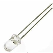 Светодиод  5мм, 2,3V Красный, прозрачный 5RRWC 8000mcd 2,3v 15d