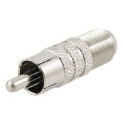 Штекер тюльпан под F-connector