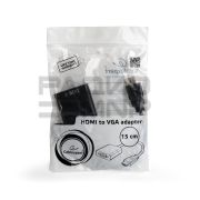 Переходник шт. HDMI - гн. VGA (с питанием 5В по HDMI) «Cablexpert»