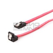 Кабель интерфейсный SATAIII 7pin/7pin, угловой разъём, защёлка, 0,5м «Cablexpert»