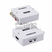 Конвертер вход гн.HDMI - 3гн.RCA выход Full HD 1080p