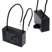 Конденсатор пусковой CBB61  3mkF-450V два гибких провода (SAIFU)