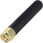 Антенна GSM 2,15дБ RG174, SMA-M STRIGHT, чёрная