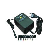 Блок питания трансформаторный универсальный 3-12V, 1000mA EAD 1000AS/S (стабилизированный) «Eleca»