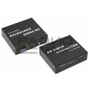 Конвертер вход гн. VGA + гн.3,5мм - гн.HDMI выход «Rexant»