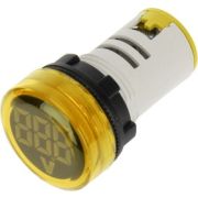 Индикатор значения напряжения жёлтый VD22 70-500 В