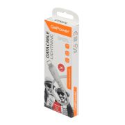 USB кабель шт.USB (A) - шт.Lightning 1,0м, 2,4A, силикон, белый GP07L «GoPower»