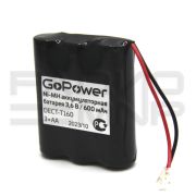 Аккумулятор для радиотелефона T160 (600 mAh 3.6V) 3xAA Ni-Mh «GoPower»