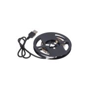Лента LED  с USB коннектором 5В, 8мм, IP20, SMD2835, 60 LED/1м, 4,8Вт/м, 6500K (белый холодный) 2м «Lamper»