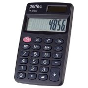 Калькулятор  Perfeo PF-B4856, карманный, 8-разр., черный