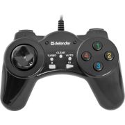 Геймпад проводной Defender Vortex USB,13кн.,черный