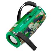 Колонка портативная Hoco  HC12  Bluetooth , USB, FM,  AUX, с подсветкой RGB, камуфляж