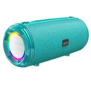 Колонка портативная Borofone BR13 Bluetooth 5.0, USB,FM, павлиний синий