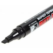 Маркер перманентный Multi Marker Chisel 5мм, черный, скошенный Crown