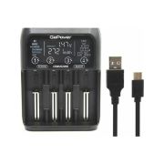 ЗУ для аккумуляторов Genius2000 Ni-MH/Ni-Cd/Li-ion/IMR/LiFePO4 4 слота GoPower