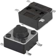 Кнопка тактовая  6мм х 6мм Н 4,3мм 4 контакта SMD монтаж