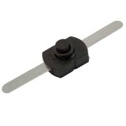 Кнопка с фиксацией для фонарика PBS101C551 off-(on), 2 контакта, 1,5A, 220V