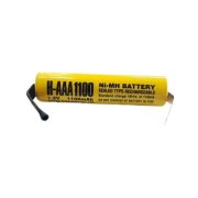Аккумулятор H-AAA1100-T 1.2V, 1100 mAh Ni-Mh с выводами ET