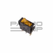 Переключатель RWB-403 (IRS-101-1C, KCD3-101/N) on-off 3 контакта 15А, 250В (жёлтый)