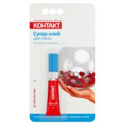 Клей «Контакт» секундный  3гр. для стекла
