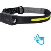 Фонарь налобный аккумуляторный 20WCOBLED+2WXPELED 1COBLED+1LED IP54 4 режима 504Lit Космос