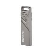 USB 3.0 Flash накопитель 256GB GoPower TITAN, металл чёрный графит