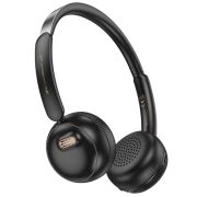 Наушники беспроводные с микрофоном Bluetooth 5.4, W62, черный Hoco