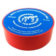 Изолента Terminator IZ1918R, 19/18,3м, ПВХ, 0,13мм, красная