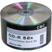 Диск CD-R CMC 52x 700Mb blank Bulk/50шт.