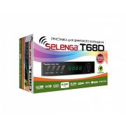 IP TV приставка DVB-T2/C Selenga T68D (дисплей, кнопки, пластик)