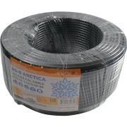 Кабель коаксиальный RG-6U CCS/Al 1,02/0,12*48 100м уличный, чёрный Arctica -30