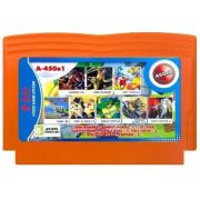 Картридж Dendy  450 in 1 (Все части Chip&Dale1,2, Castelvania1,2, N.Turtles 1,2,3,4, Contr