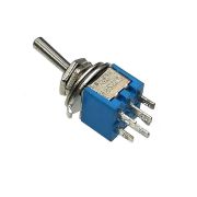 Тумблер SMTS-202 on-on, 6 контактов, 3A, 250V