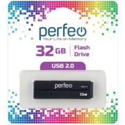 USB 2.0 Flash накопитель 32GB Perfeo C01G2, чёрный