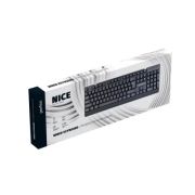Клавиатура «NICE», Multimedia, USB, чёрная Perfeo