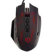 Мышь компьютерная игровая «Perfeo» OBJECT, USB, 9кн, 1000-1600-3200-6400 DPI, GAME DESIGN, кабель 1,8м, чёрный