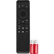 Пульт ДУ универсальный ClickPdu Samsung Smart TV RM-L1590, голосовое упраление, батарейки в комплекте